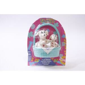 1993, Trendmasters, Darling Dalmatians Family, PVC, Flawed ~ 251210-WH 1377